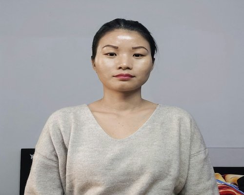 testimonial woman asian